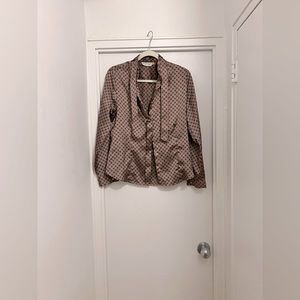 Retro Groovy Button-Down